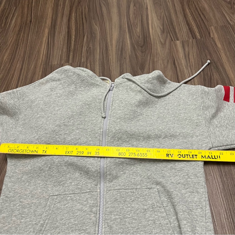 ariztia TNA gray women sz XS oversized hoodie - Picture 9 of 10